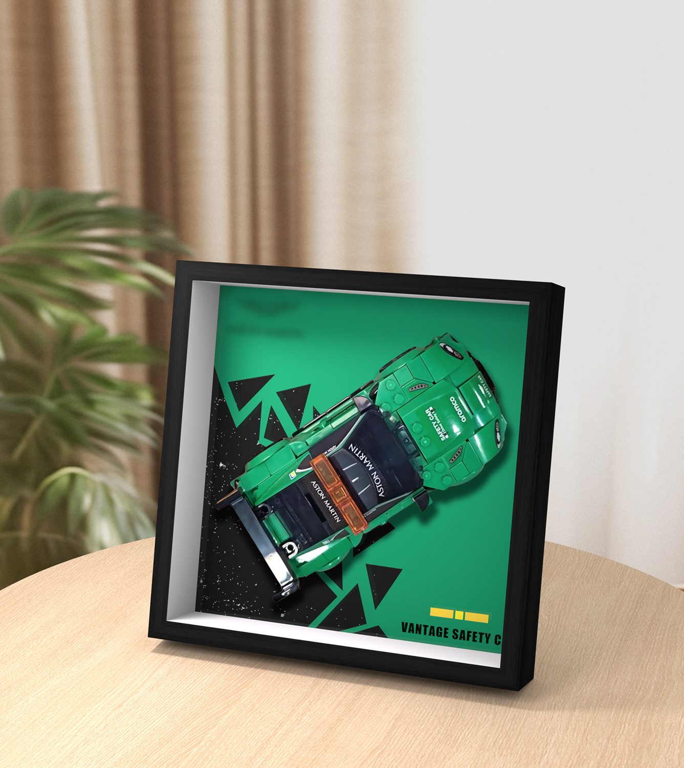 Premium Wall Display Frame Compatible with LEGO® Speed Champions 76925