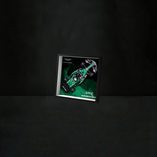 Premium Wall Display Frame Compatible with LEGO® Speed Champions 76925