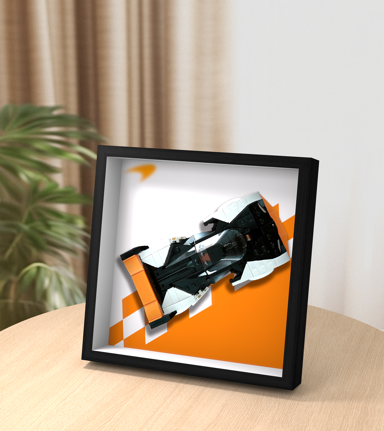 Premium Wall Display Frame Compatible with LEGO® Speed Champions 76918