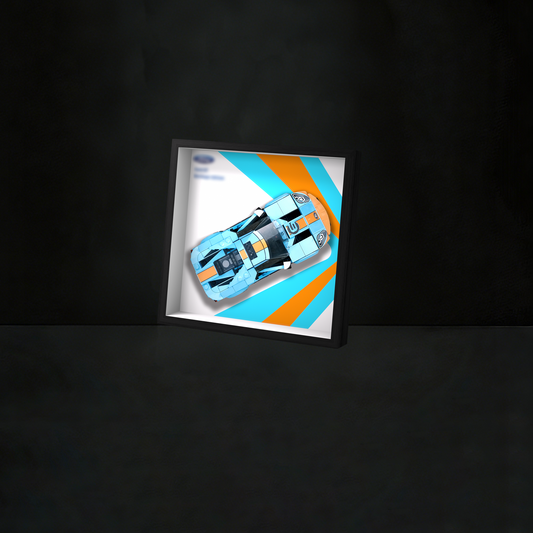 Premium Wall Display Frame Compatible with LEGO® Speed Champions 76905