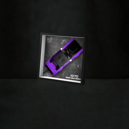 Premium Wall Display Frame Compatible with LEGO® Speed Champions 76904