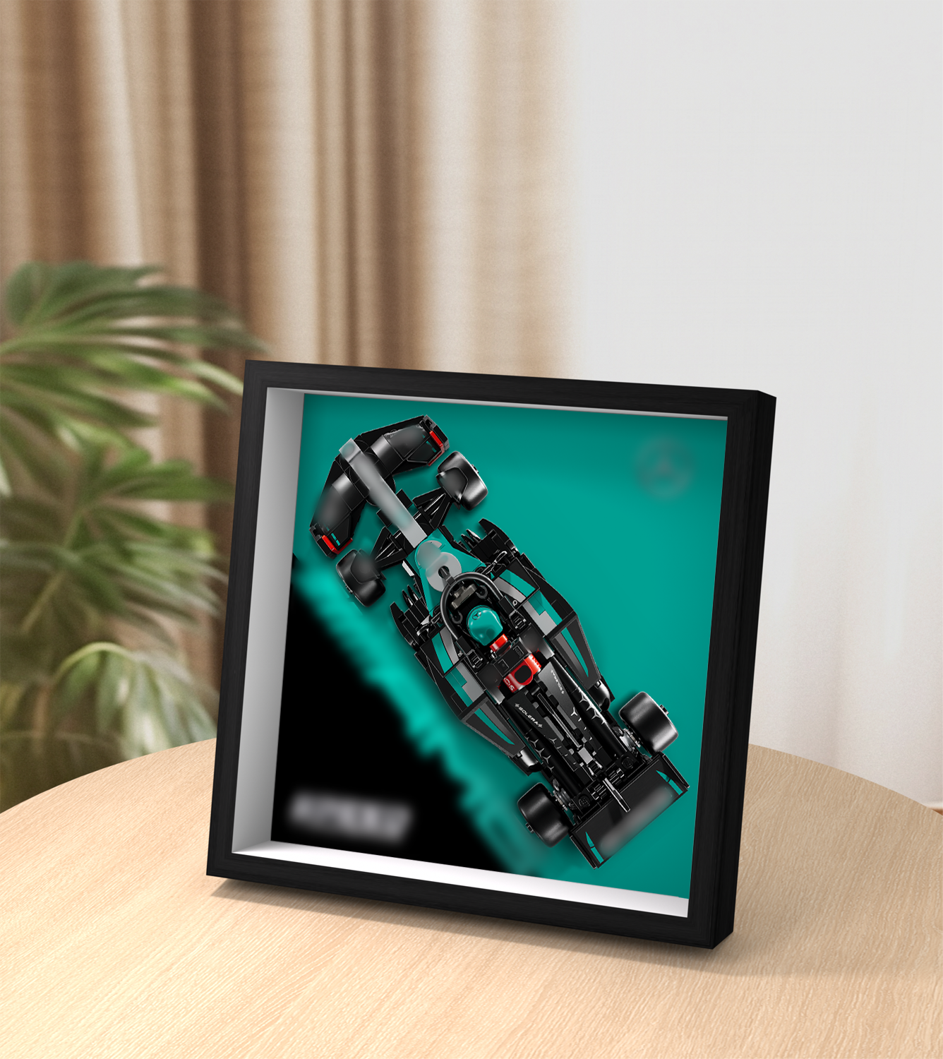 Premium Wall Display Frame Compatible with LEGO® Speed Champions 77244