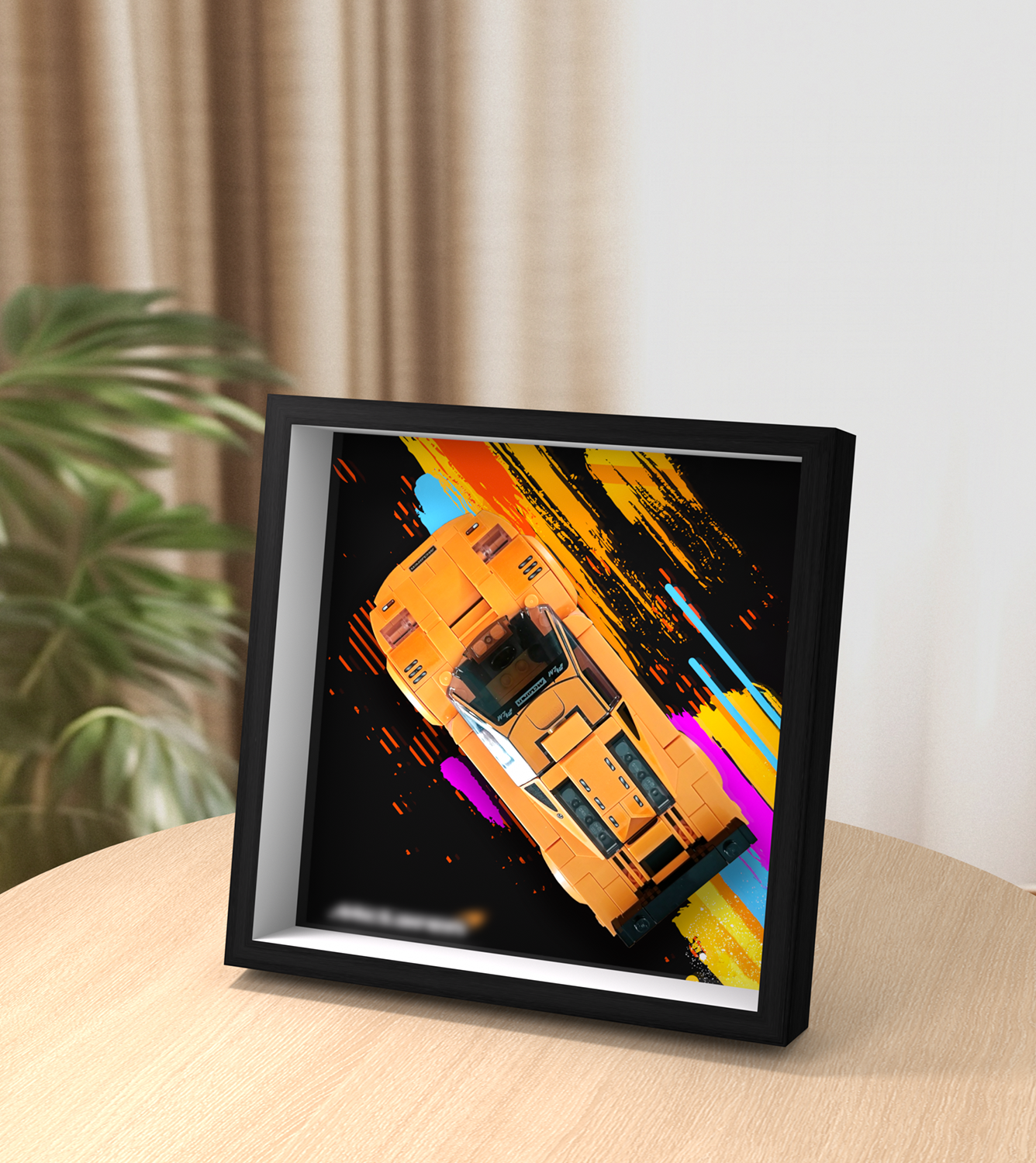 Premium Wall Display Frame Compatible with LEGO® Speed Champions 76918