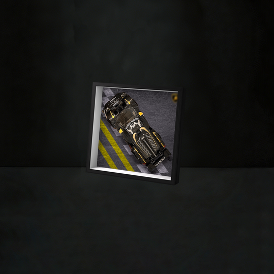 Premium Wall Display Frame Compatible with LEGO® Speed Champions 76899