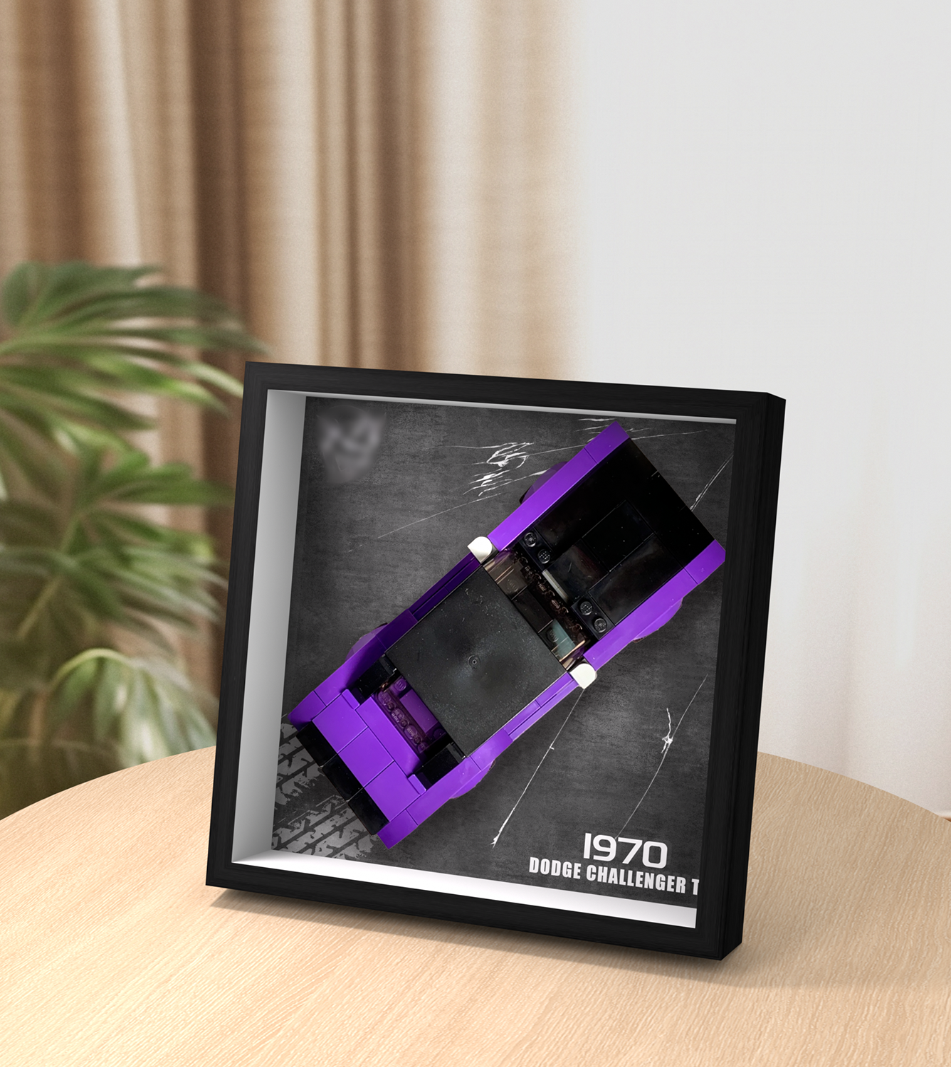 Premium Wall Display Frame Compatible with LEGO® Speed Champions 76904