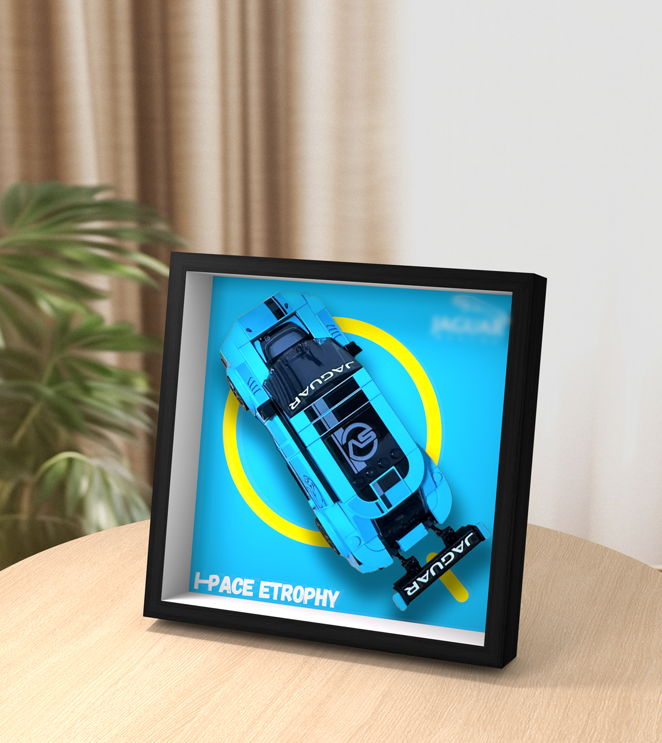 Premium Wall Display Frame Compatible with LEGO® Speed Champions 76898