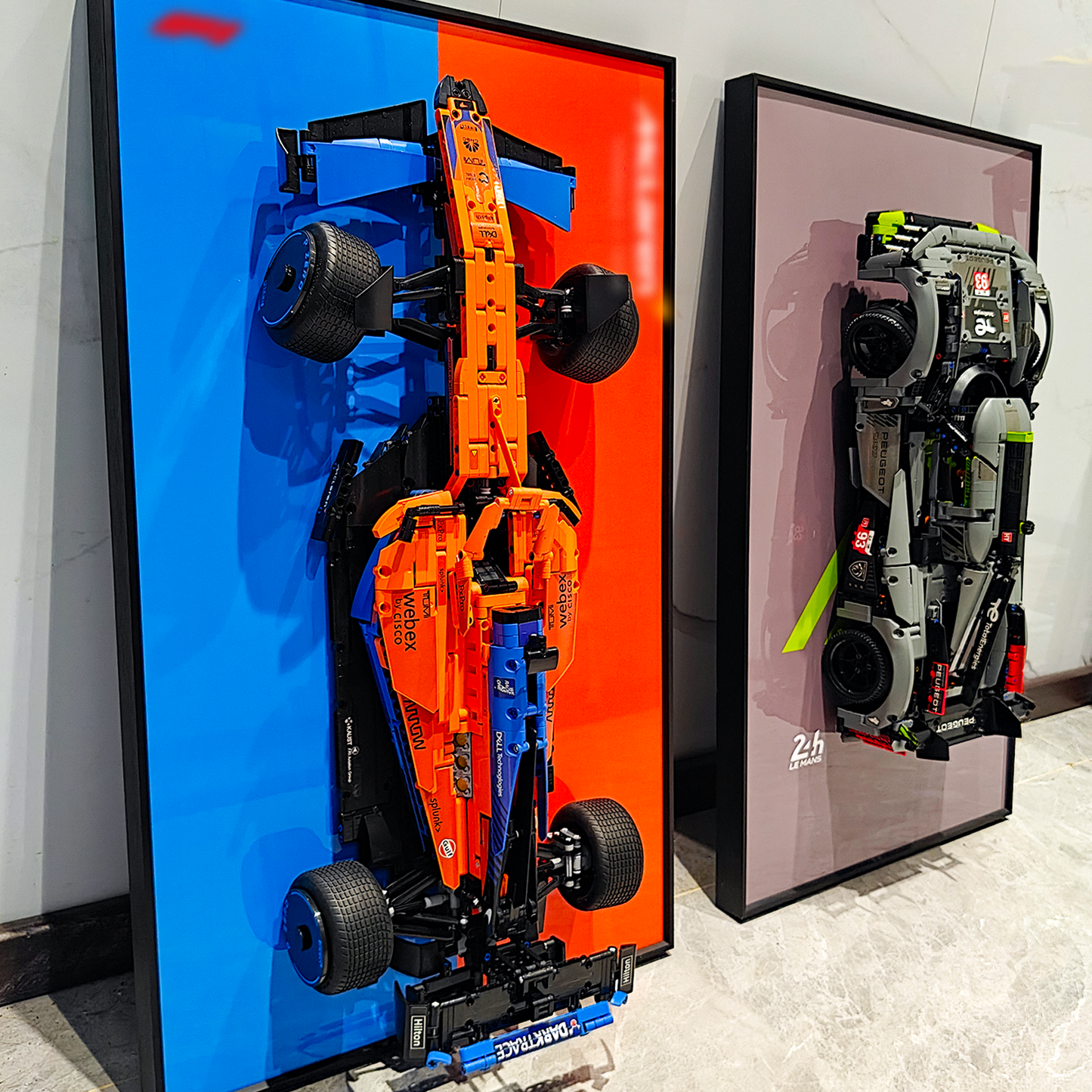 Premium Wall Display Frame Compatible with LEGO® Technic™ McLaren Formula 1™ Race Car 42141