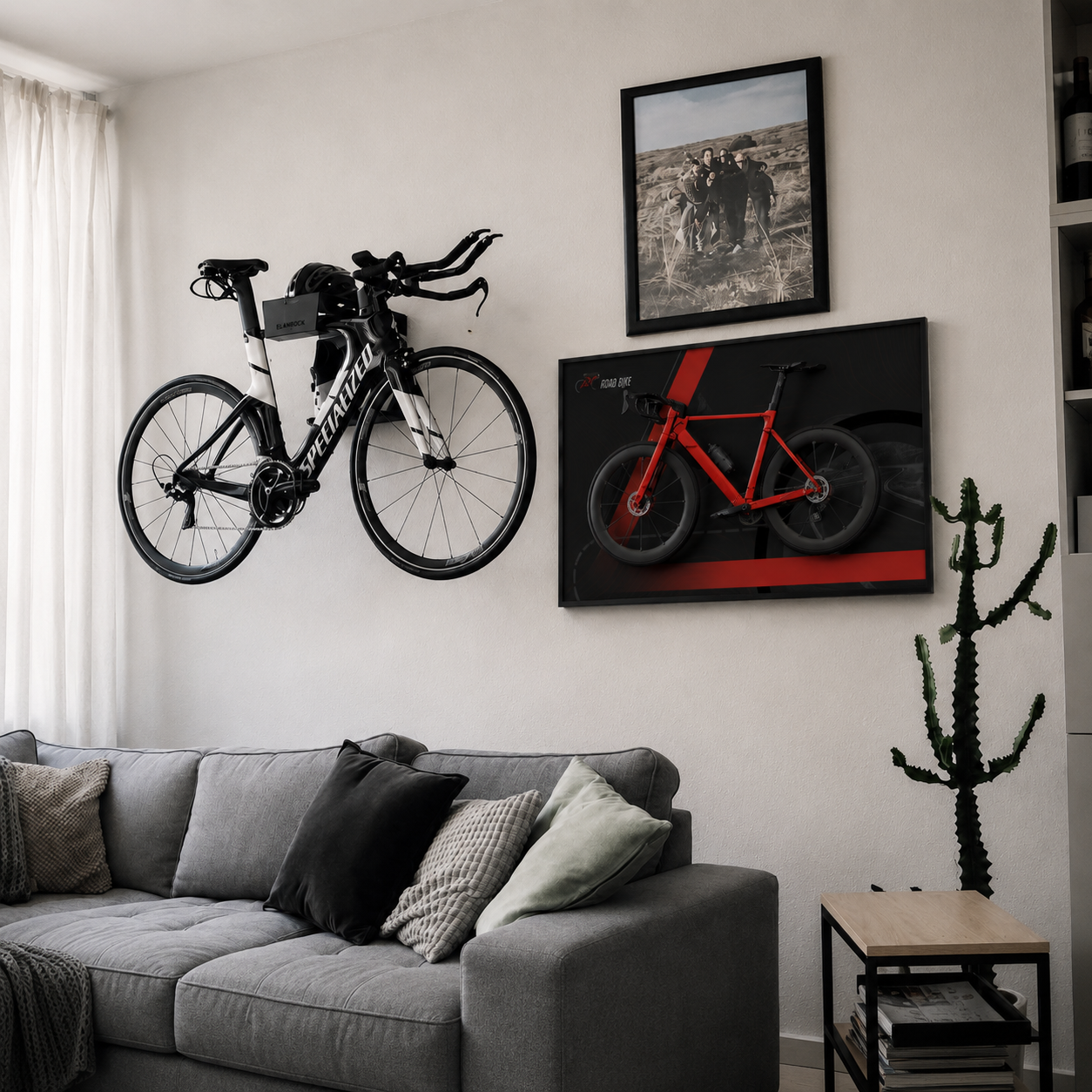 Premium Wall Display Frame for LEGO® Icons 11380 Road Bike