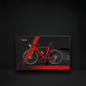 Premium Wall Display Frame for LEGO® Icons 11380 Road Bike