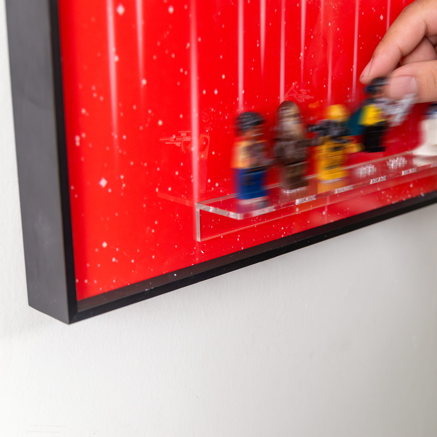 Premium Wall Display Frame Compatible with LEGO® Star Wars™ Rebuild the Galaxy: The Dark Falcon 75389