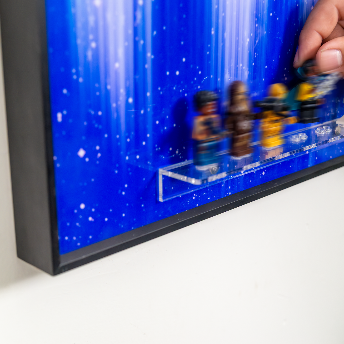 Premium Wall Display Frame Compatible with LEGO® Star Wars™ Millennium Falcon™ 75257