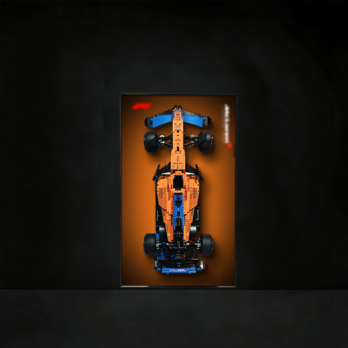 Premium Wall Display Frame Compatible with LEGO® Technic™ McLaren Formula 1™ Race Car 42141