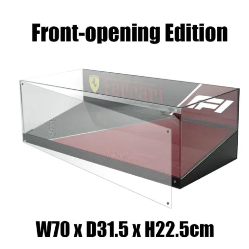 Stackable XL F1 Display Case for LEGO® Technic | Dustproof Magnetic Door