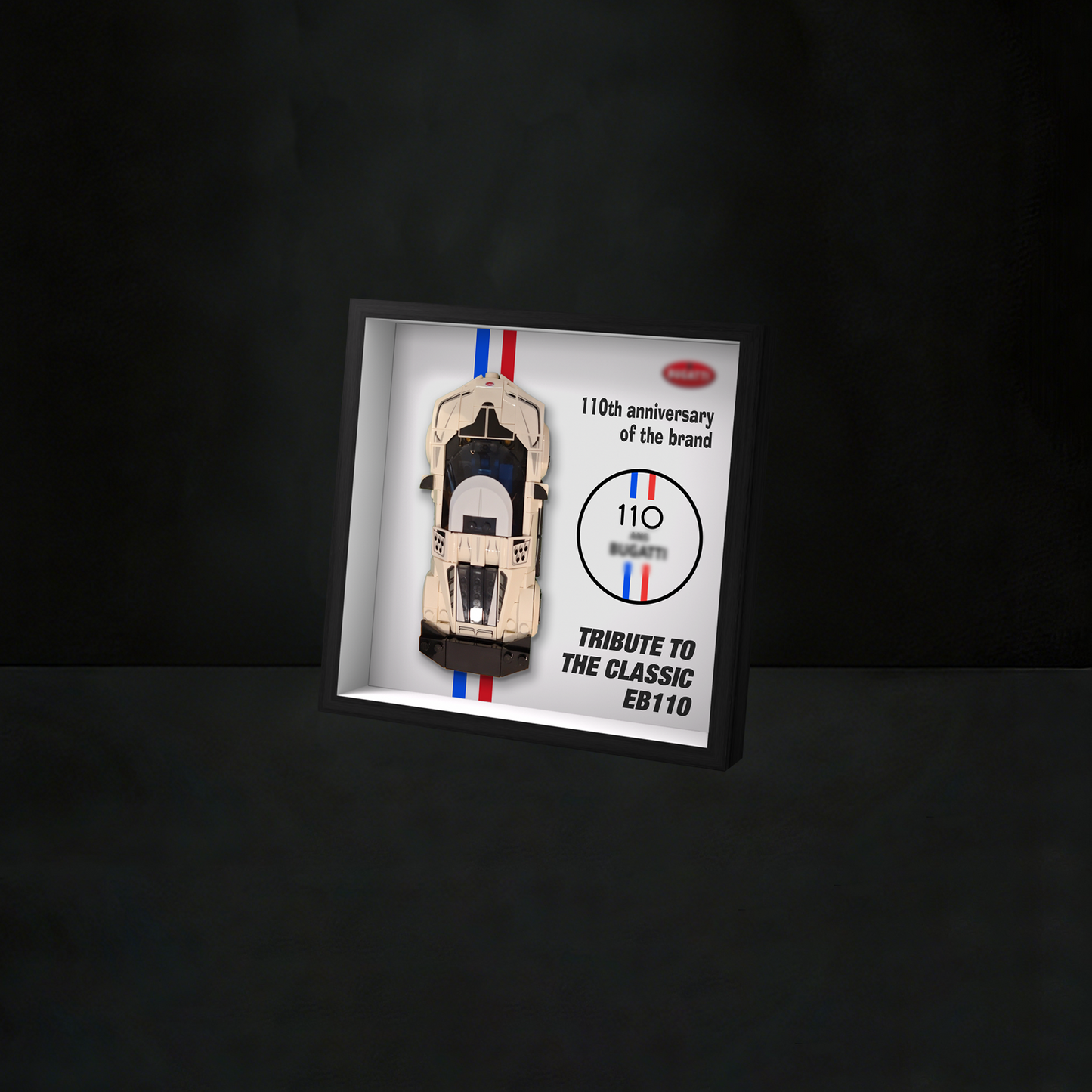 Premium Wall Display Frame Compatible with LEGO® Speed Champions 77240