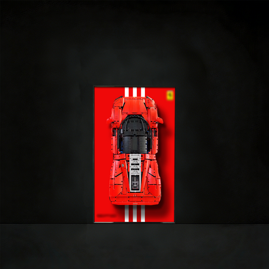 Premium Wall Display Frame Compatible with LEGO® Technic™ Ferrari Daytona SP3 42143