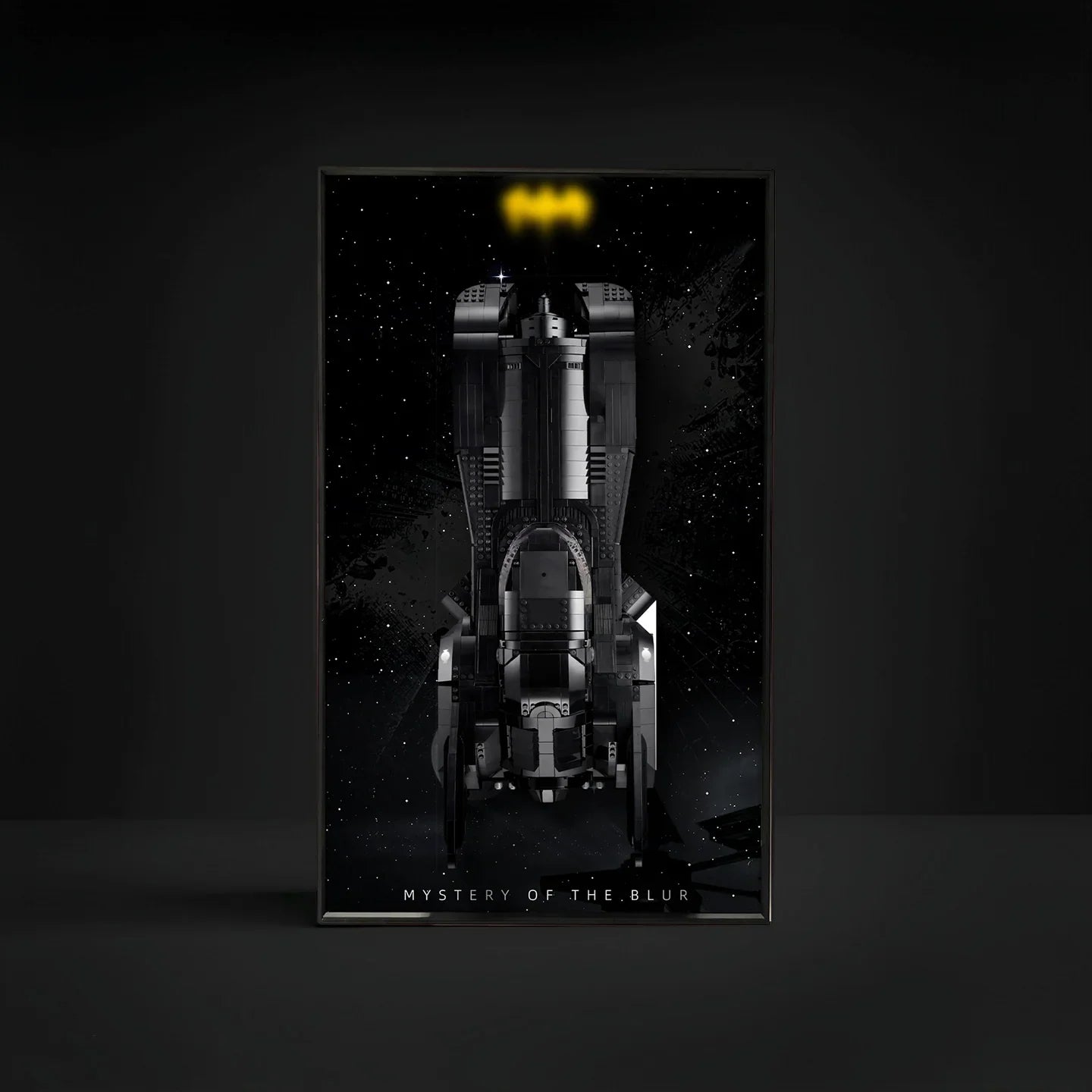 Premium Wall Display Frame Compatible with LEGO® DC Batman™ 1989 Batmobile 76139