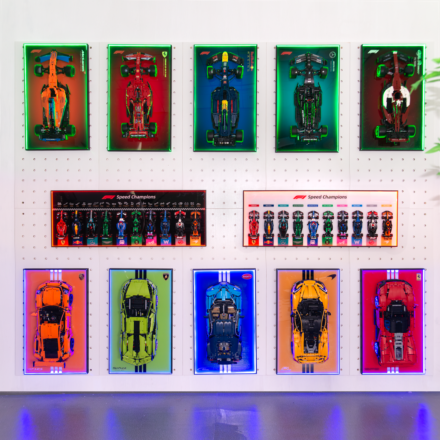 Premium Wall Display Frame Compatible with LEGO® Art Keith Haring – Dancing Figures 31216