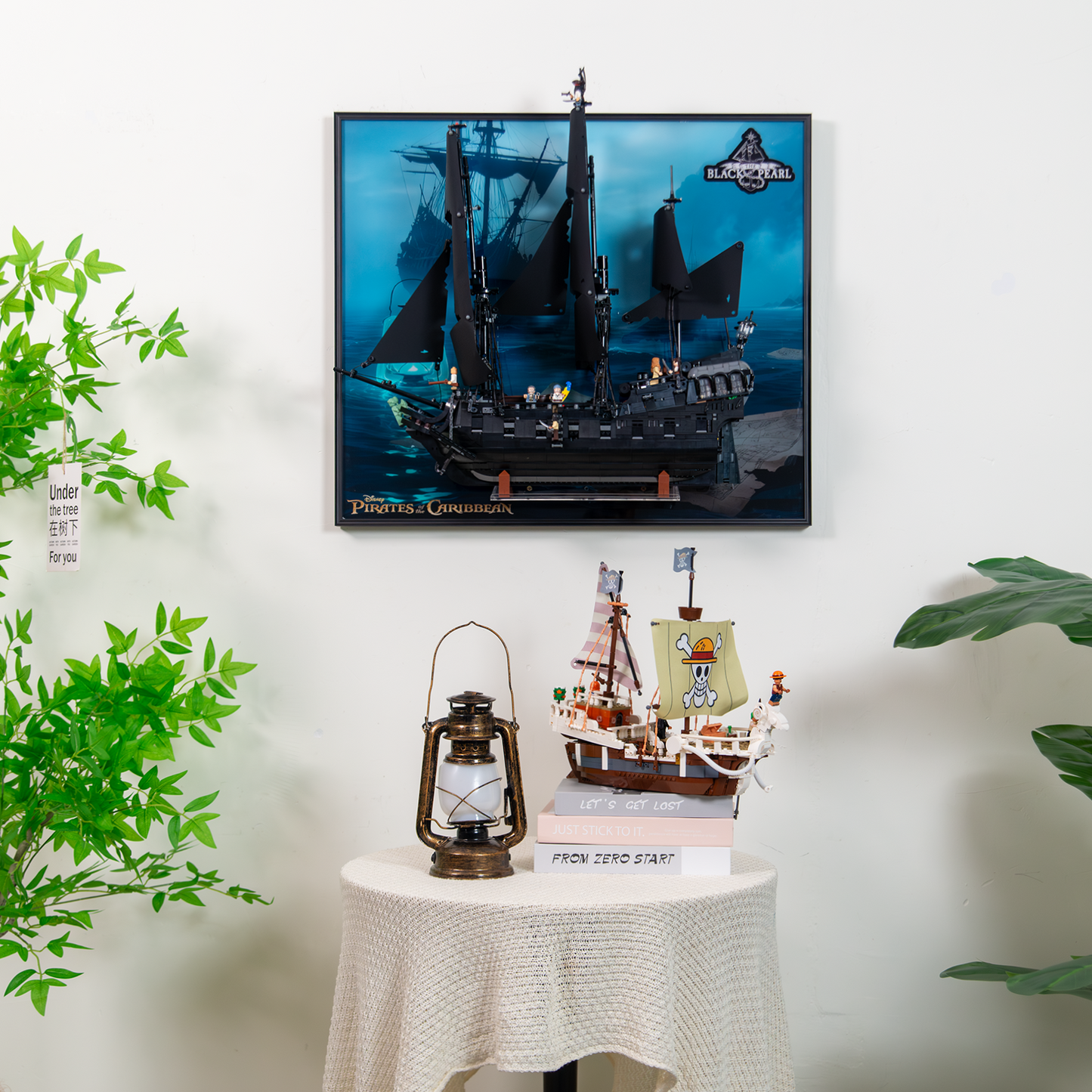 Premium Wall Display Frame Compatible with LEGO® Icons The Black Pearl Collector’s 10365