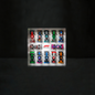 Premium Wall Display Frame Compatible with LEGO® Minifigures F1® Series 71049