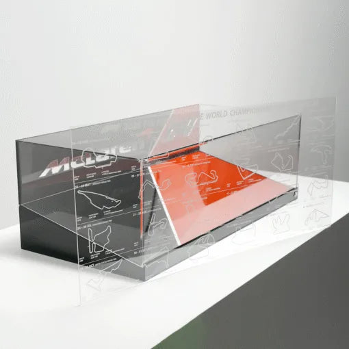 Stackable XL F1 Display Case for LEGO® Technic | Dustproof Magnetic Door