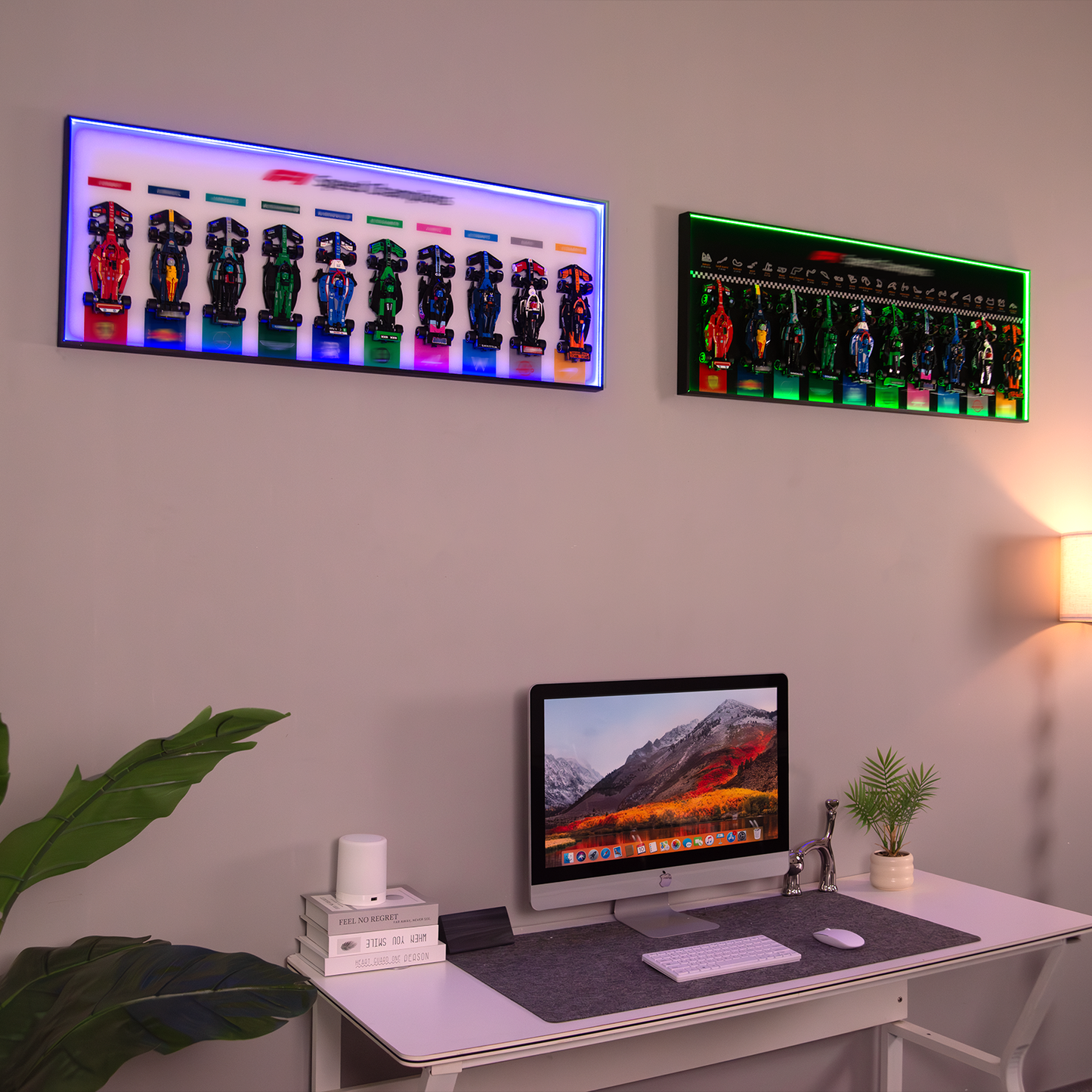 Premium Wall-Mounted Display Frame Compatible with LEGO® Speed Champions F1 Series (1:32 Scale)