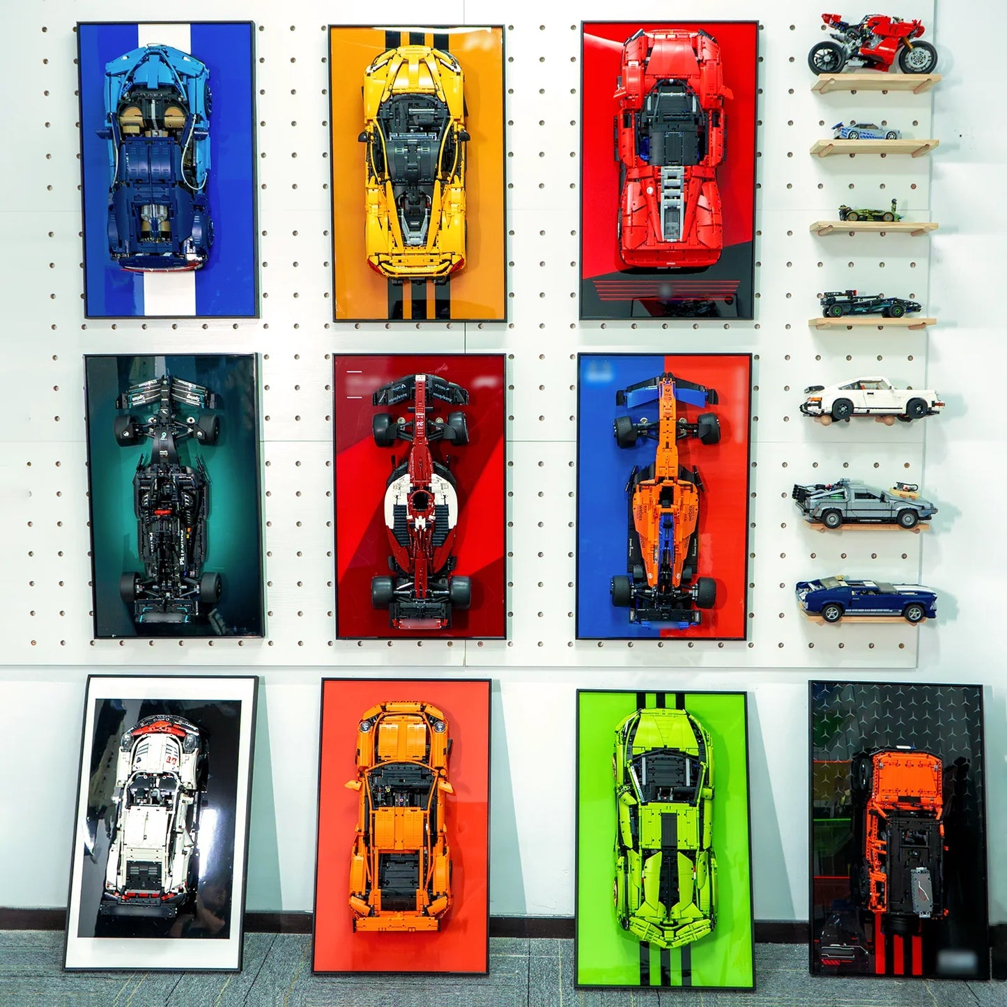 Premium Wall Display Frame Compatible with LEGO® Technic™ McLaren P1™ 42172