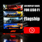 Stackable XL F1 Display Case for LEGO® Technic | Dustproof Magnetic Door & Lighted Base