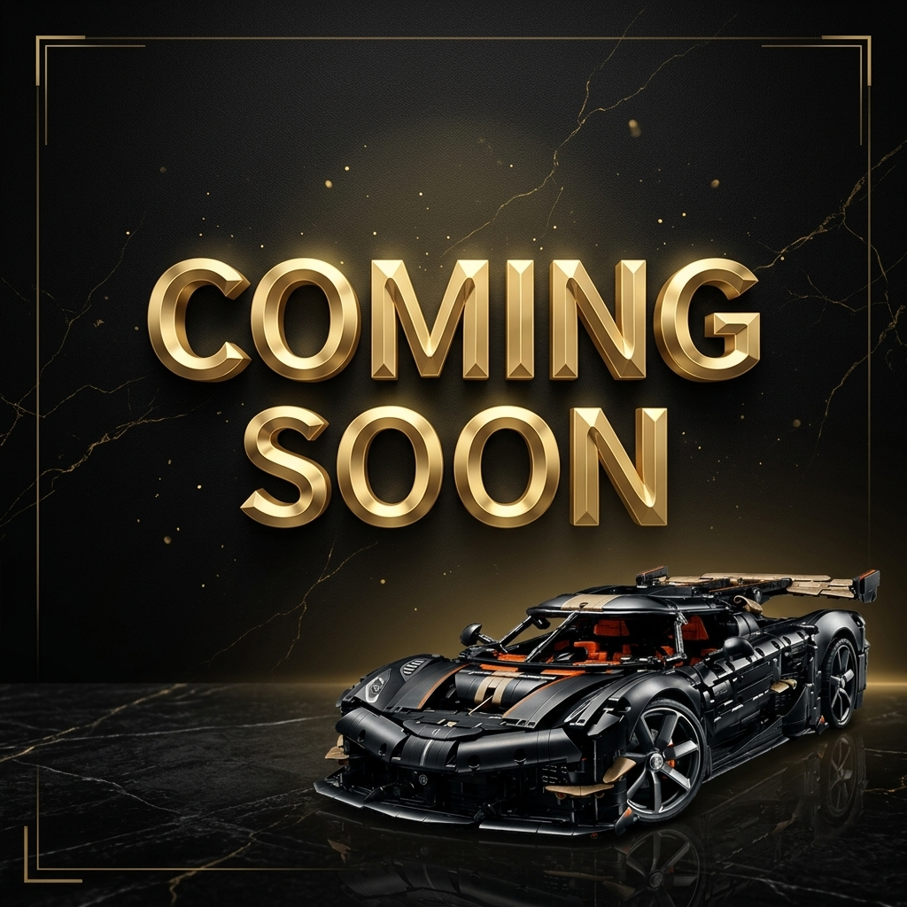 Premium Custom Display Frame for LEGO Technic 42232 Koenigsegg Sadair's Spear