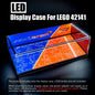 Stackable XL F1 Display Case for LEGO® Technic | Dustproof Magnetic Door & Lighted Base