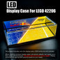Stackable XL F1 Display Case for LEGO® Technic | Dustproof Magnetic Door & Lighted Base