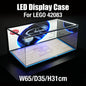 The Ultimate RGB LED Showcase with Premium Sloped Wooden Base for LEGO 1:8 Flagship Supercars - Wireless Stacking Edition