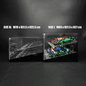 LED Display Case for LEGO® Speed Champions F1™ Series | 10 or 12 Slots | Stackable Wall Mount with Magnetic Door